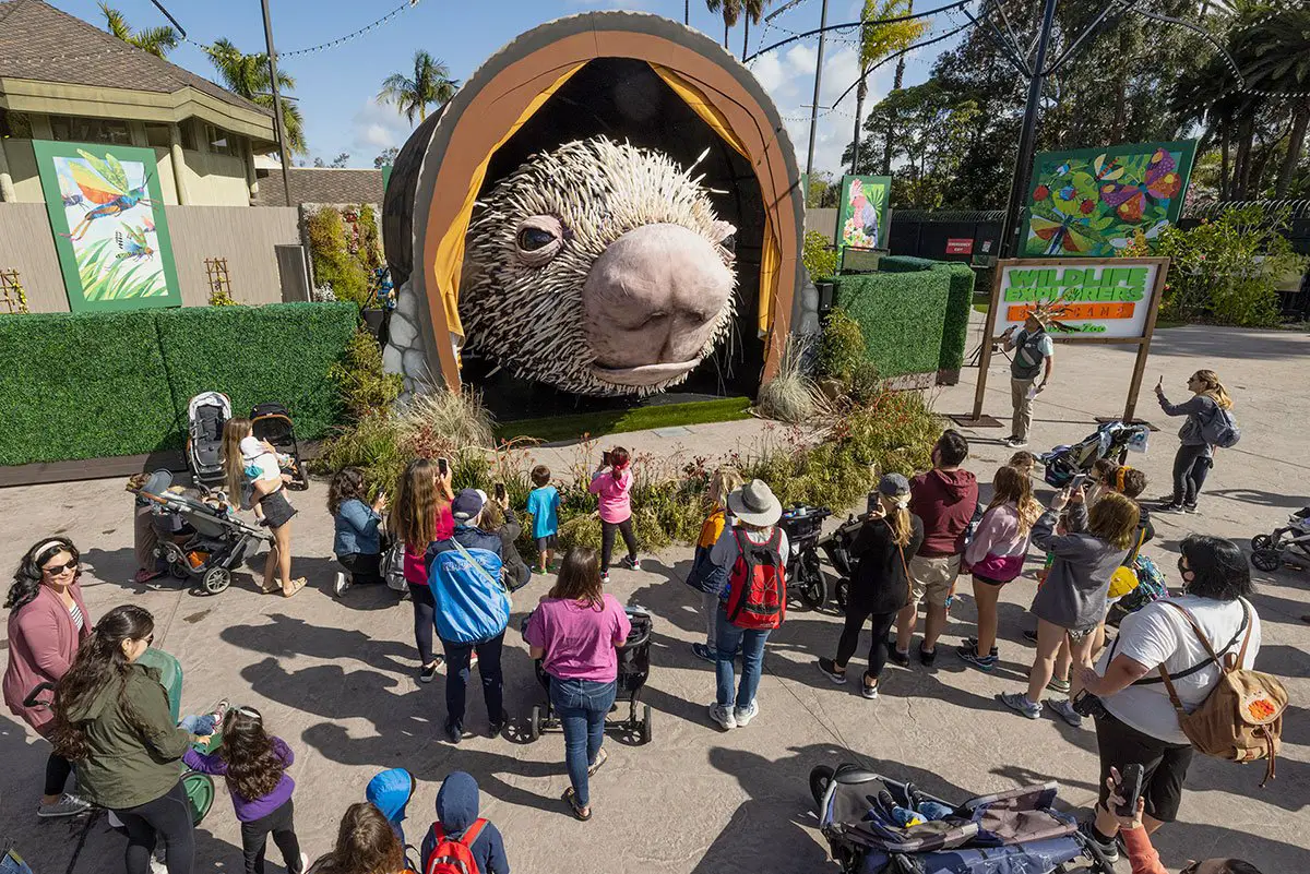 San Diego Zoo Porcupine Puppet